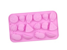 Molde silicona 16 frutas